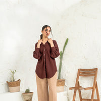 Linen Sand Beige Pants