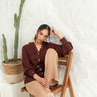 Linen Sand Beige Pants