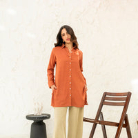 Linen Khaki Beige Pants