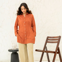 Linen Khaki Beige Pants