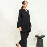 Linen Black Pants