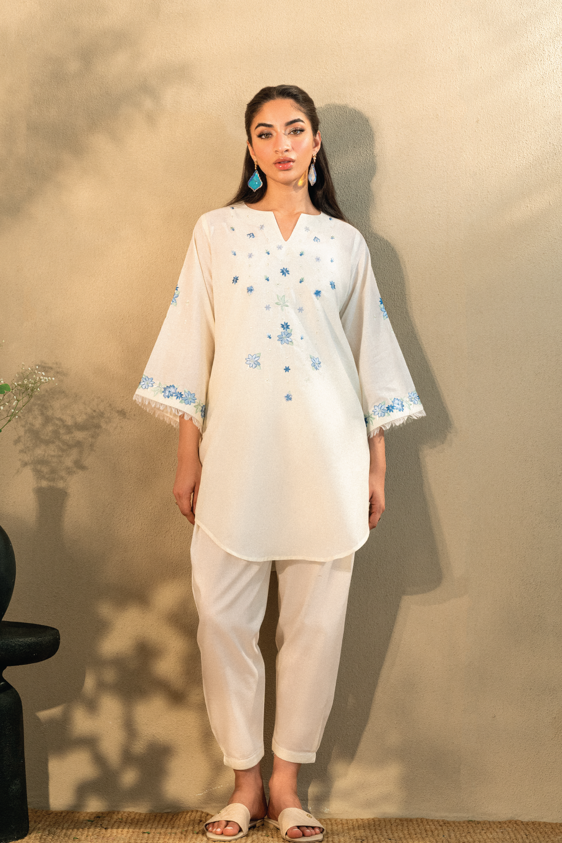 WHITE SHALWAR
