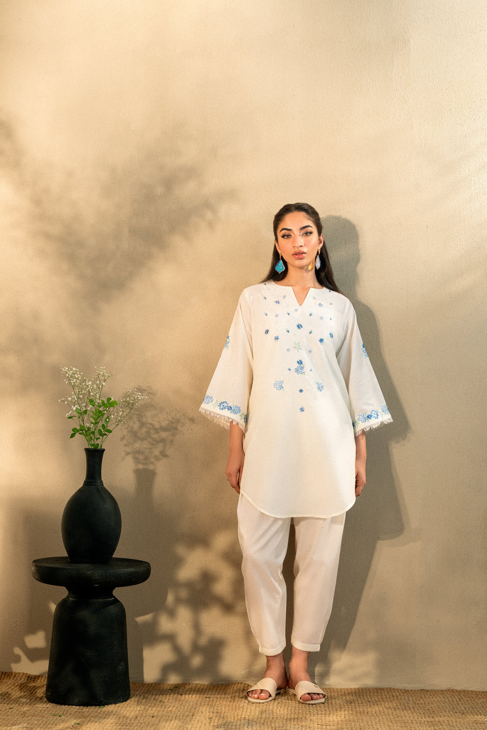 WHITE SHALWAR