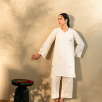 WHITE CULOTTE