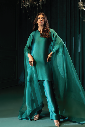 Jade - with Farshi Shalwar