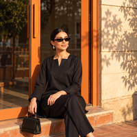 Poised- Black