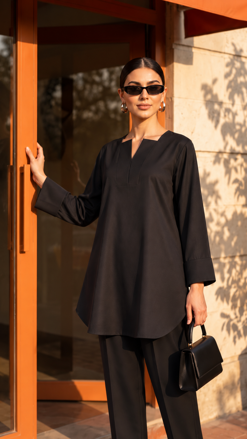 Poised- Black