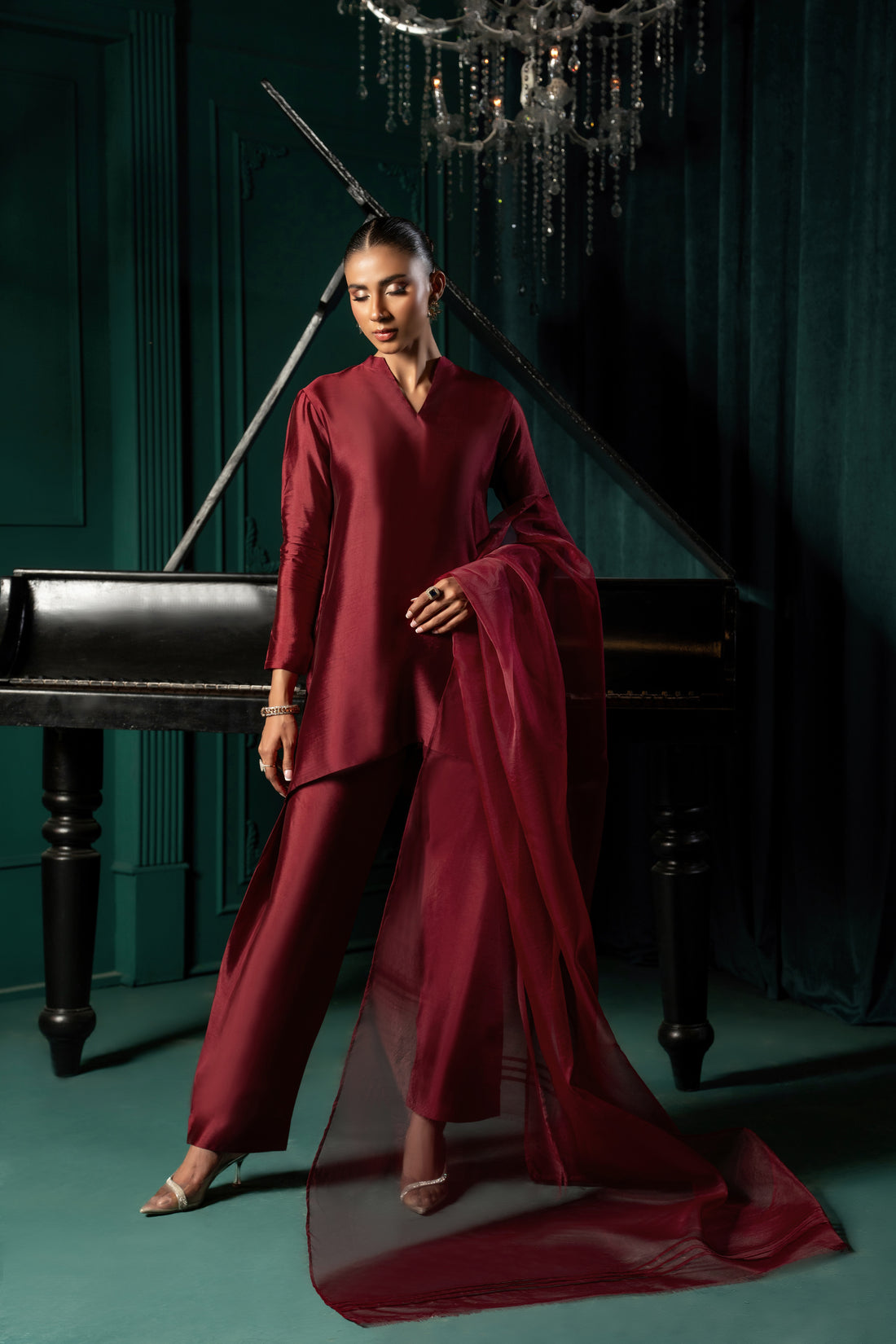 Ruby - with Farshi Shalwar