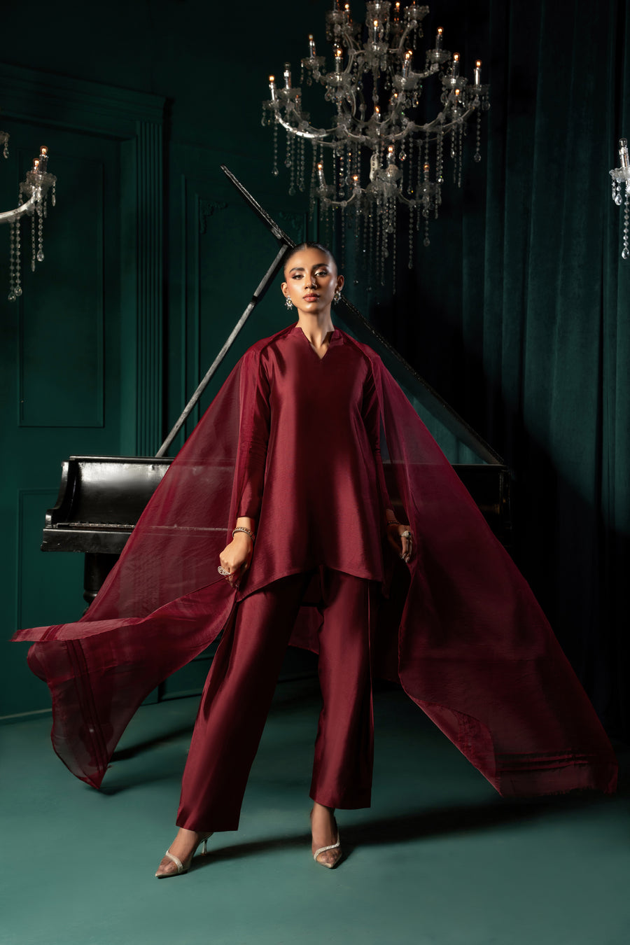 Ruby - with Farshi Shalwar