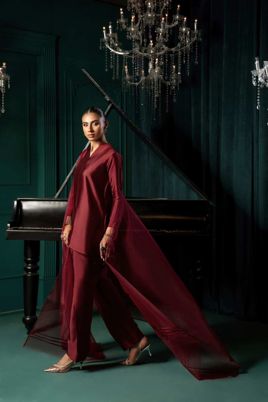 Ruby - with Farshi Shalwar