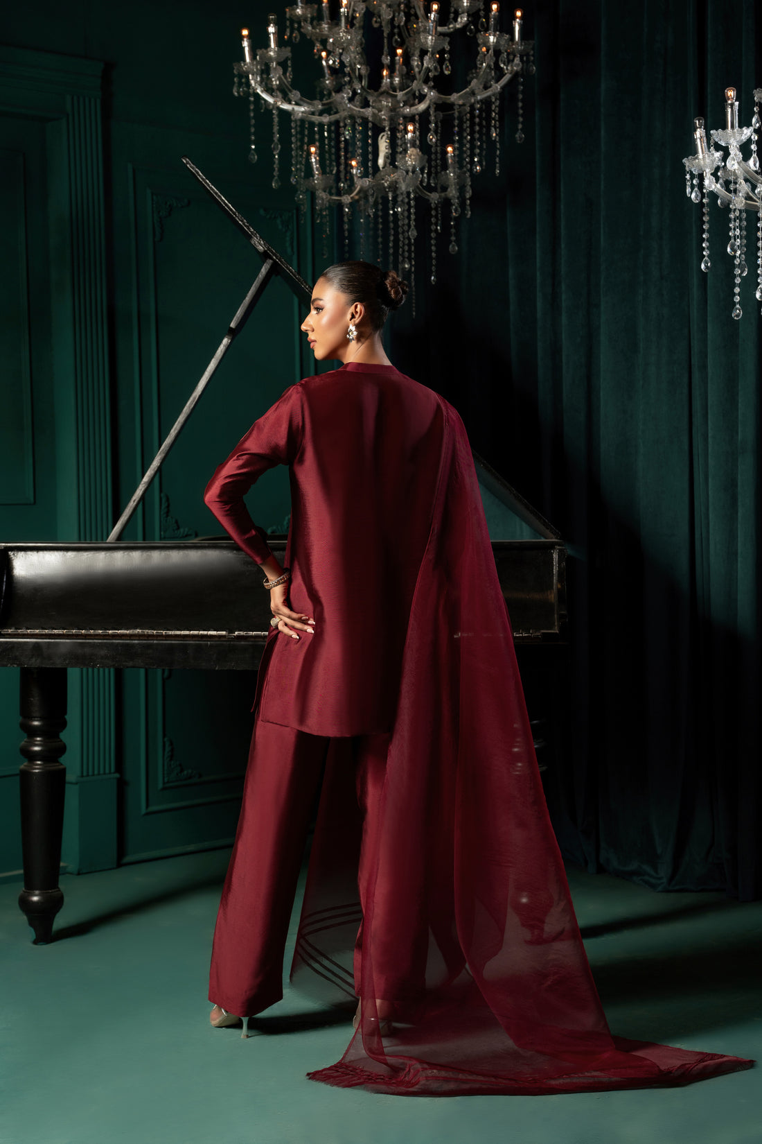 Ruby - with Farshi Shalwar