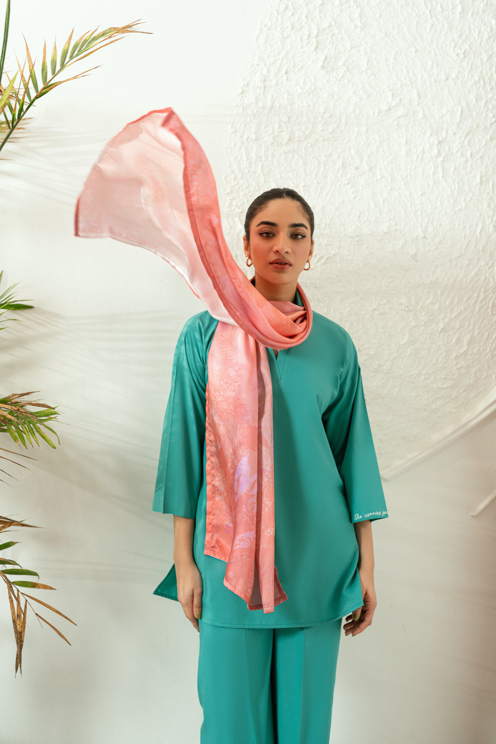 She carries peace like a power