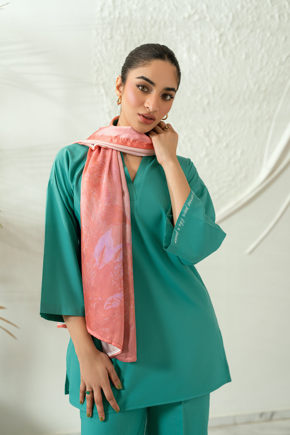 She carries peace like a power