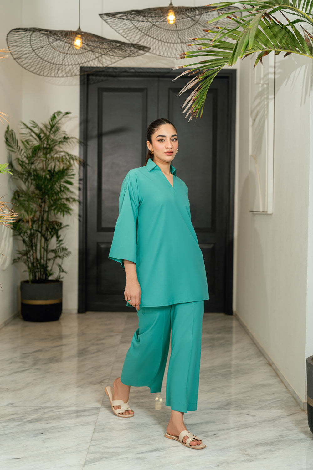 She carries peace like a power