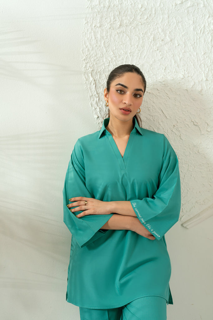 She carries peace like a power