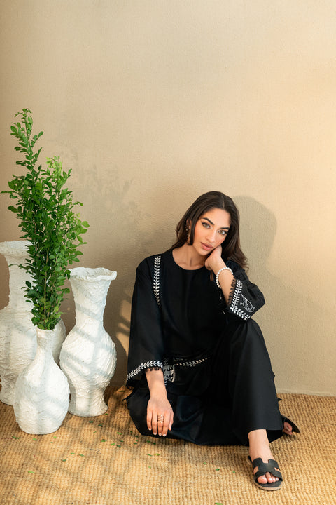 BLACK FARSHI SHALWAR