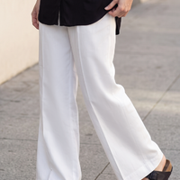 Linen Pants - White