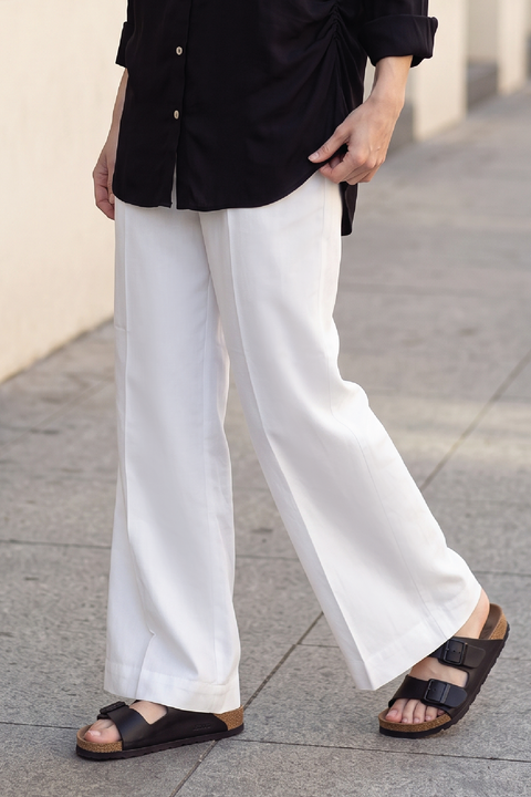 Linen Pants - White